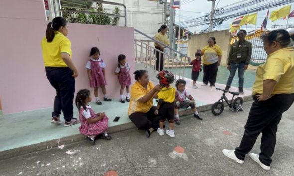 Na Jomtien Municipality Kindergarten Prepares Young Athletes for Provincial Balance Bike Competition