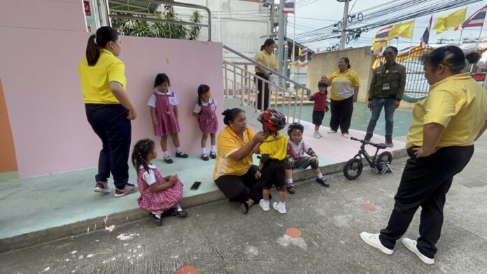 Na Jomtien Municipality Kindergarten Prepares Young Athletes for Provincial Balance Bike Competition